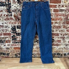 Carhartt FRB100 Blue Jeans Mens 36x36 FR Flame Resistant Denim