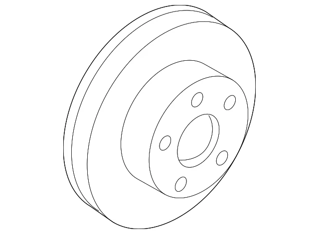 Original Nissan Value Advantage™ ROTOR-DISCO FRENO DELANTERO D0206-JL00CNW Foto 2 de 3