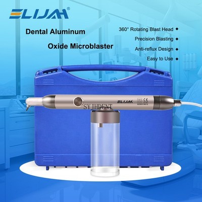 Dental Aluminum Oxide Micro Blaster Microetcher Sandblasting System 2/4Holes New