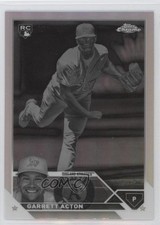 2023 Topps Chrome Update Negative Refractor Garrett Acton #USC180 00em