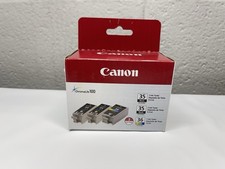 Canon PGI-35/CLI-36 2 Genuine Black and Color Value Pack- NEW SEALED
