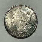 1880 S MORGAN DOLLAR BU / PL SURFACES