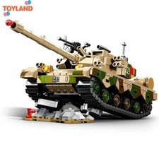 719pcs Unique Battle Tank Building Blocks Set