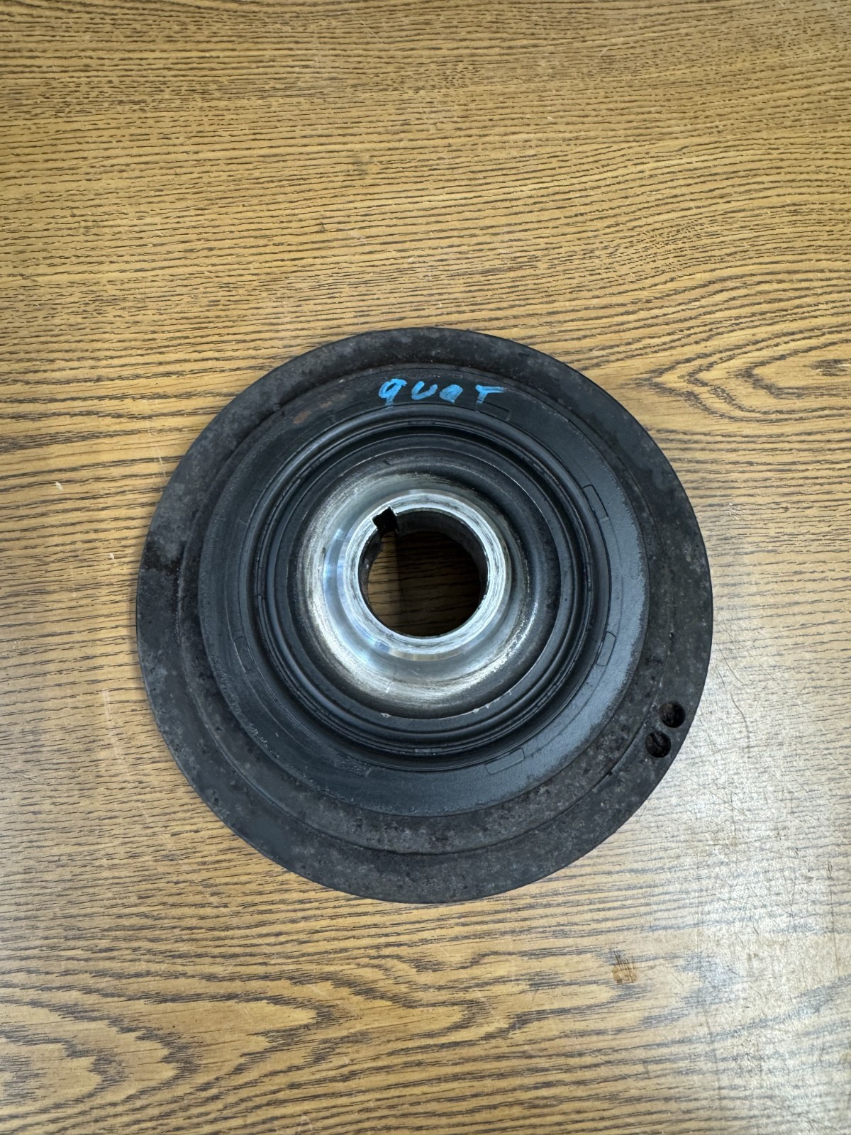 2005-2007 Maserati Quattroporte M139 Crankshaft Pulley Harmonic Balancer OEM 58K