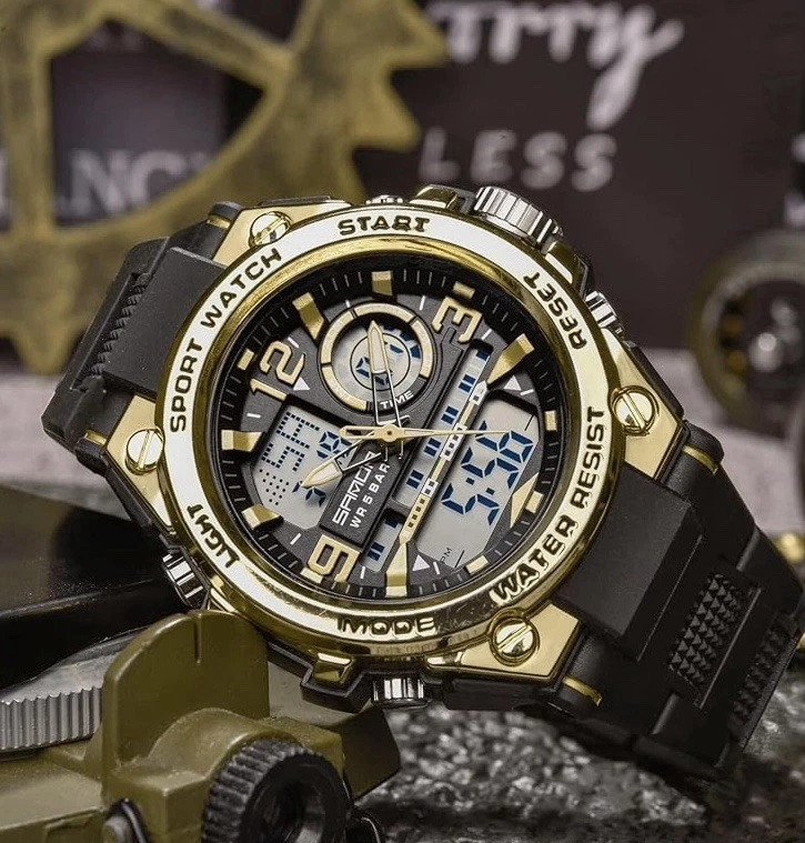 G-Shock Style Men's Military Watch - Image 4 of 4
