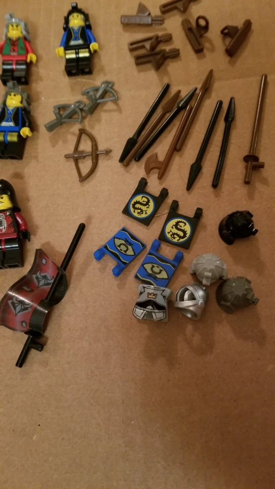 Minifiguras LEGO de colección (ninja, shogun, samurai, arcos, flechas, lanzas, etc.) Foto 4 de 4