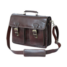 Leather Briefcase Bag for Men Leather Laptop Bags for Men and Women