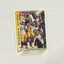 1991 Pacific #537 Eric Turner Rookie Browns Card