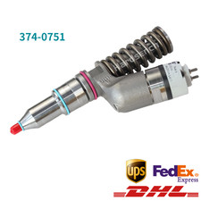New Fuel Injector 374-0751 For Cat C27 Engine 775f Truck 844k 844h Wheel Tractor
