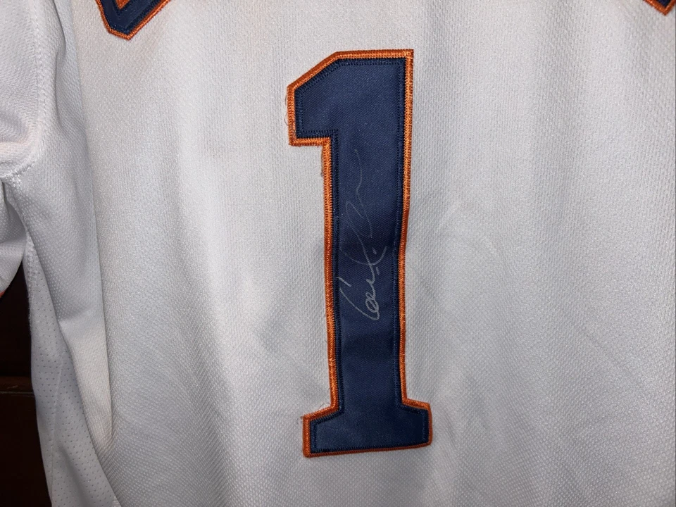 Astros Correa Signed Jersey SZ 44 - Image 3 of 4
