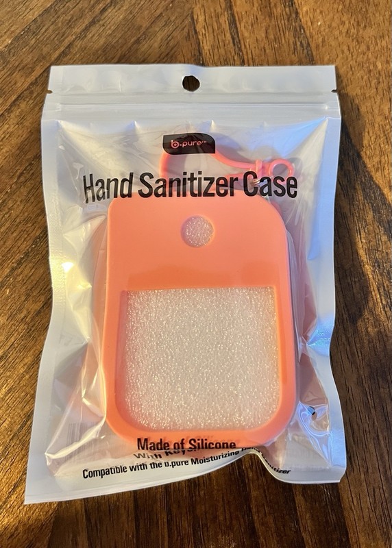 B-pure Hand Sanitizer Case - Coral Color