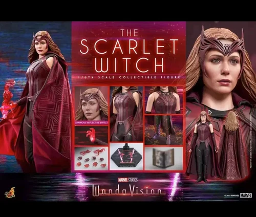 Hot Toys Wandavision The Scarlet Witch 1/6 Scale Action Figure TMS036