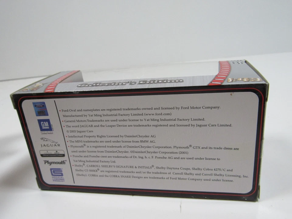 1/43 Ford Thunderbird Rot 1966 Yat Ming Die Cast Car #MC5 - Image 3 of 3