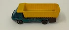 Vintage Hot Wheels Heavyweights Dump Truck 1969 Hong Kong Teal Yellow Redline