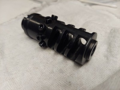 Lt5 Muzzle Brake 14x1 LH THREADS. 7.62