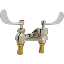 T S Brass B0890CR 4 in Deck Mount Lavatory Faucet