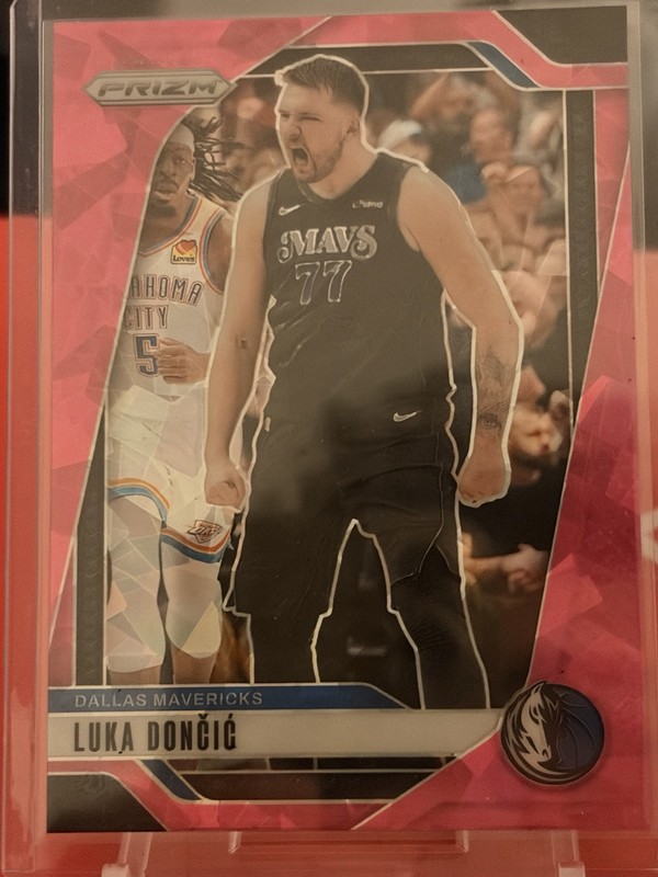 2024-25 Panini Prizm - Luka Dončić #89 Pink Ice Prizm