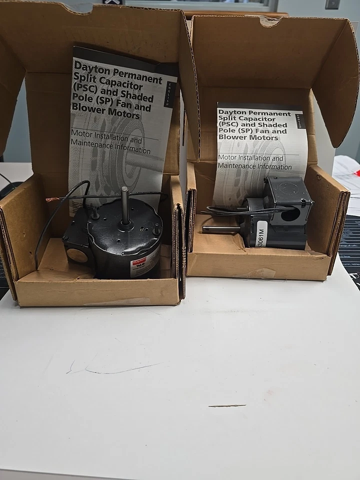 Dayton 3M556D 1/40HP Direct Drive Squirrel Cage Blower Fan 115V 1A 1550RPM NOS - Image 2 of 3