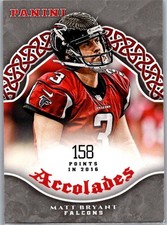 2017 Panini #AC-MB Matt Bryant Accolades