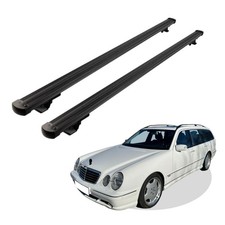 Dachträger passend für MERCEDES E CLASS W210 ab Baujahr 1996-2002 V1 in schwarz Dachträger passend für MERCEDES E CLASS W210 ab Baujahr 1996-2002 V1 in schwarz
