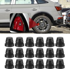 18pcs Waterproof Dustproof Rubber Brake Bleeder Caps Universal Grease Fitting C