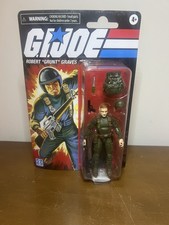 GI Joe Retro Collection Robert    Grunt    Graves 3.75 Inch Action Figure Walmart Ex
