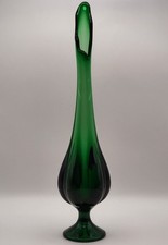 Viking 16" Evergreen Swung Glass 6 Petal Vase