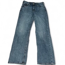 Aeropostale 90s Baggy Jeans Women  s 4 Blue Wide Leg Skater Y2K Denim