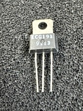 ECG191, 500mA 300V NPN Transistor High Voltage Video Amp  TO-202N NTE191 