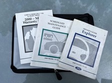 2000 Ford Explorer Owners Manual Set With Case Oem