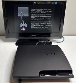 Sony PlayStation 3 PS3 Slim CECH-3001A 1TB Console OEM Sixaxis Controller Tested