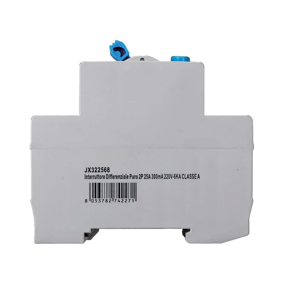 Interruttore Differenziale Puro Tipo A 300mA 25A Salvavita RCCB Classe A 300mA - Immagine 2 di 4