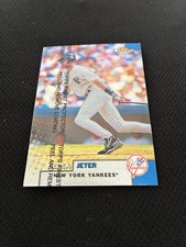 DEREK JETER TOPPS FINEST 1999 NEW YORK YANKEES #90 BASEBALL CARD !!!!