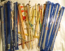Large Lot of Pre-Owned Knitting Needles