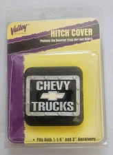 Valley industries Chevy Truck hitch cover, fits both 1-1/4 inch and 2” Receivers