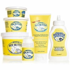 Boy Butter Original Coconut Oil Based Personal Lubricant Men Women Choose Size