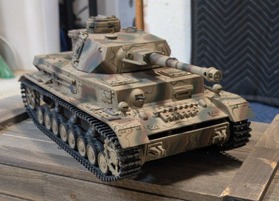 Torro RC Panzerkampfwagen IV Tank 1/16 scale Model  3859B-B1