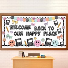 Composition Notebook Classroom Decor Welcome Back to School Bulletin Board Se...