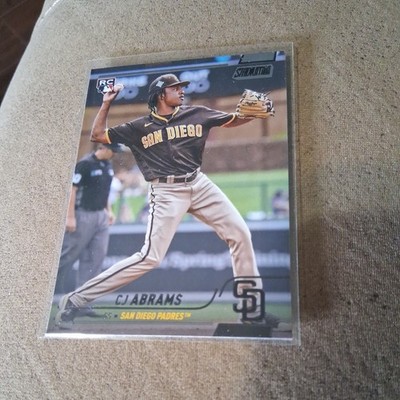 2022 Topps Stadium Club CJ Abrams Rookie Black Foil #31