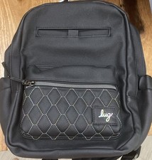 LUG Volley Mini Matte Luxe VL Backpack NWT- Black Rainbow Stitch