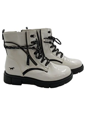 Mustang Bottines Femmes Blanc Moderne (EU 41) - Photo 1/3