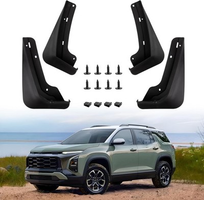 4 Pack Truck Mud Flaps for Chevrolet Equinox 2024 2025 Front & Rear