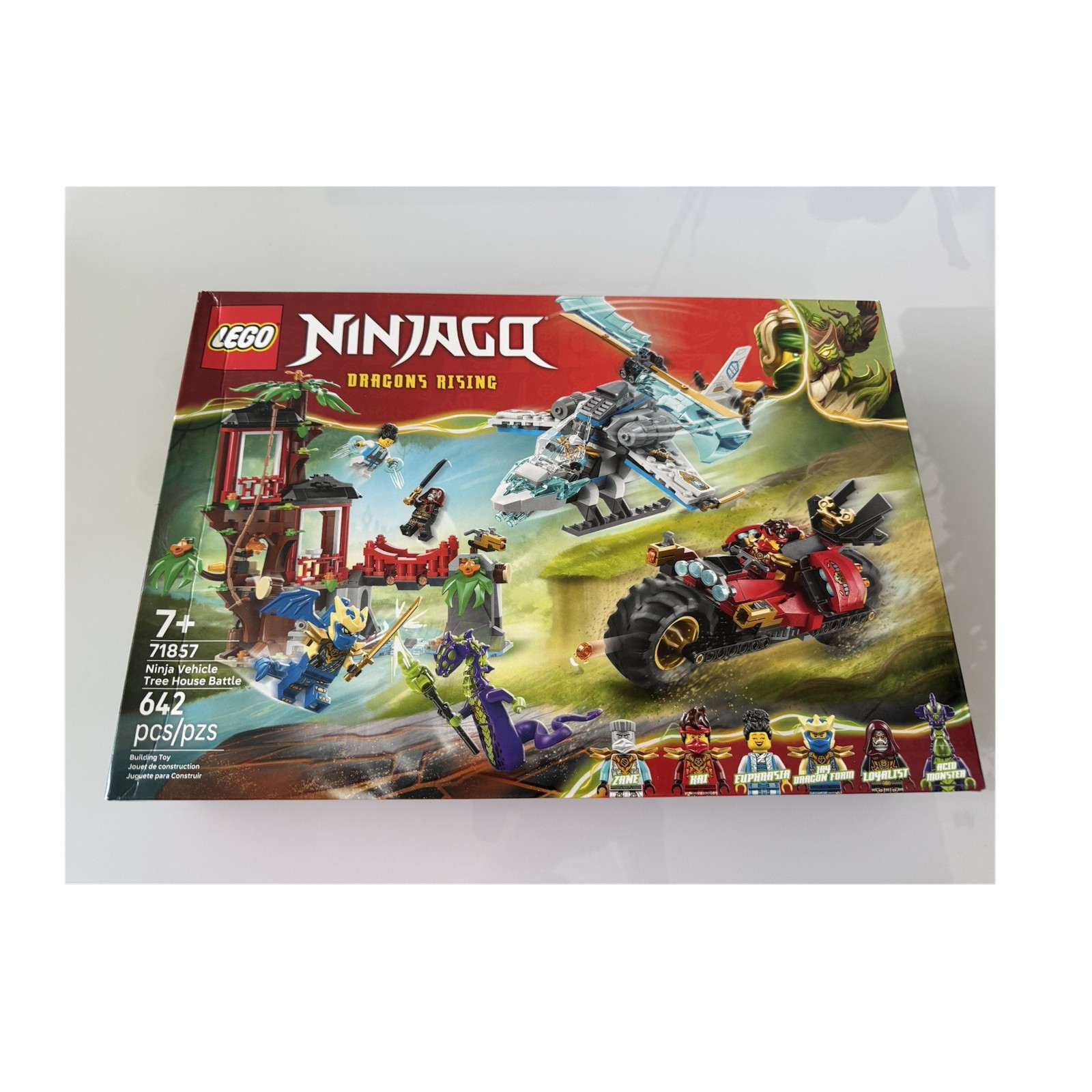 LEGO NINJAGO Ninja Vehicle Tree House Battle 71857 64pcs Complete
