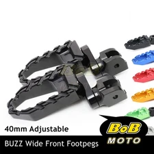 BUZZ Rider Foot Pegs 40mm Extend For BMW K1200R K1300R S