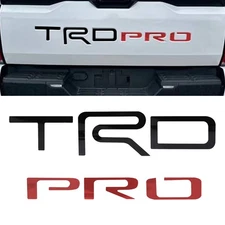 For Tundra TRD PRO 2022 2023 2024 2025 3D Tailgate Inserts Letters Emblem Badge