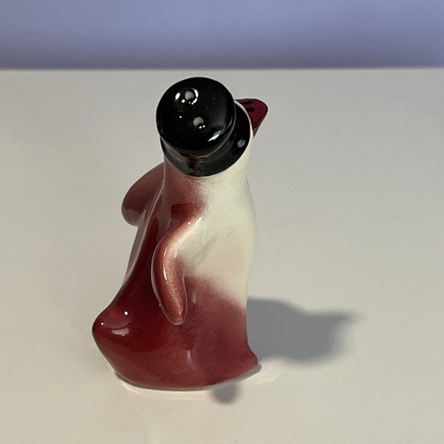 Sombrero de copa de pingüino coctelera de pimienta Nueva Inglaterra cerámica antropomórfica - Imagen 7 de 10