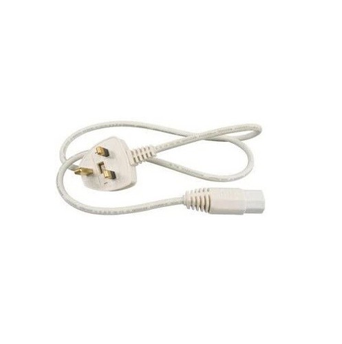 8 X UK 3 Broche Kettle Lead Alimentation Secteur Câble Cordon PC Écran D Fusible - Photo 5/6
