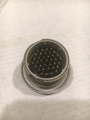 AMPHENOL 67-03E20-37PW, 37 Pin Circular Connector - Picture 3 of 8