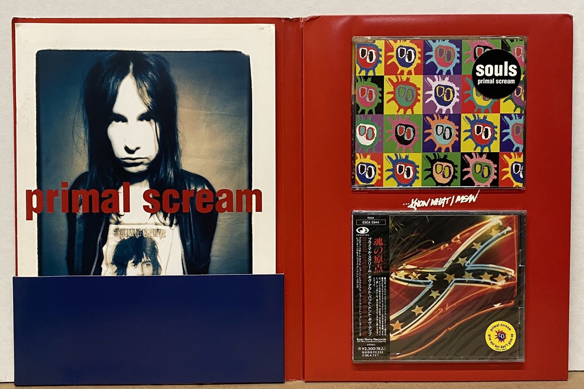 PRIMAL SCREAM Give Out But Don't Give Up 1994 JAPAN Promo