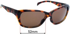 SFx Replacement Sunglass Lenses fits Smith Spree - 58mm Wide